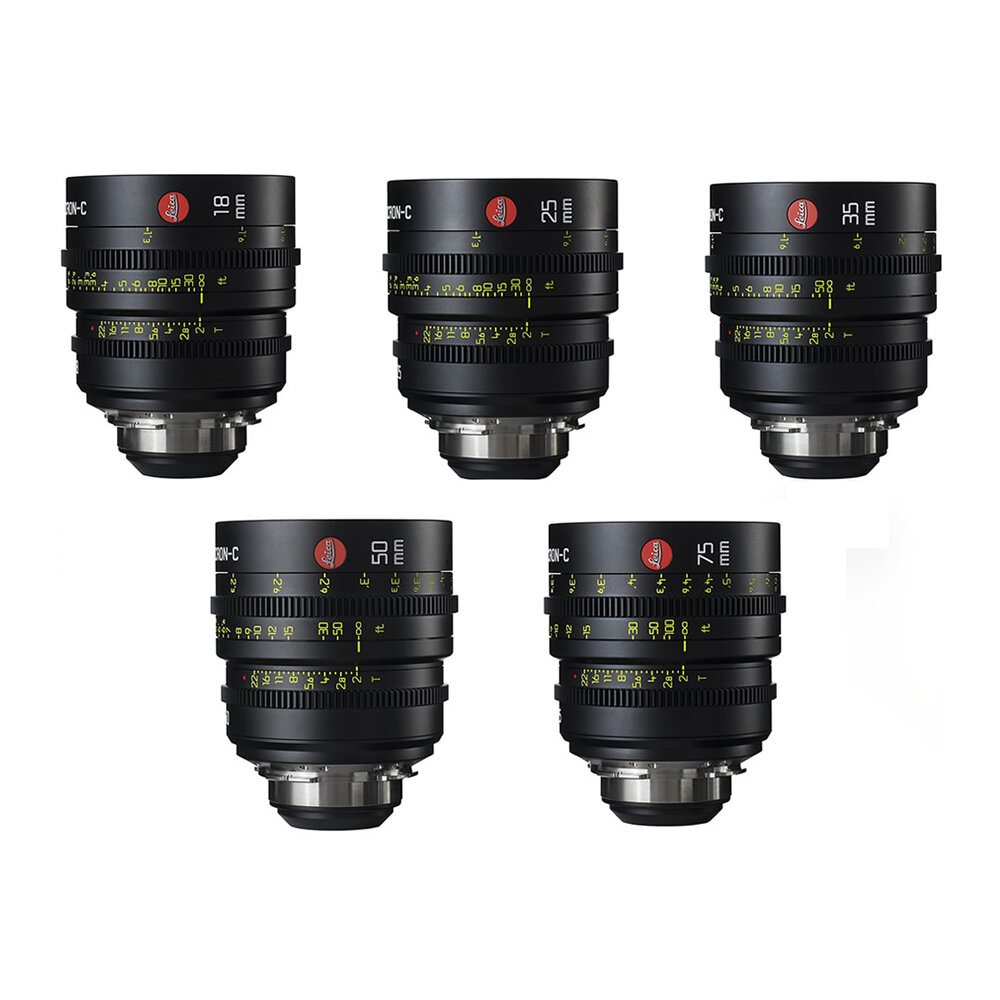 Leica Summicron-C Prime S35 PL Lenses — Greenwood Cinema Rentals